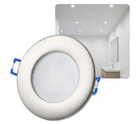Sweet Led, Spot Encastrable Salle de Bain Plat, 230V 6,5W 530 Lumens Blanc Froid, Diamètre de Perçage Ø68mm, IP44 Spots Encastrés pour Salle de Bain, Projecteur de Plafond pour Salle d'eau