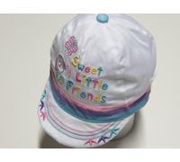 '"Sweet Little Friends Maximo d'été Bonnet, casquette, blanc avec broderie Taille 44