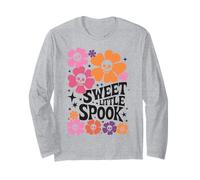 Sweet Little Spook Halloween Boho Vibes Manche Longue