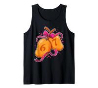 Sweet Mango 67 Chiffres Pink Bow Fruit Graphic Débardeur