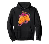 Sweet Mango 67 Chiffres Pink Bow Fruit Graphic Sweat à Capuche