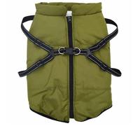 SWEET®Manteau pour chien MVS - coupe-vent - Veste pour chien Vert armée 3XL Fleece et Polyester EU26_570070