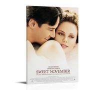 Sweet November (film 2001) - Décoration murale moderne ultra claire - Décoration artistique exquise pour bureau, salon et chambre - Style cadre - 60 x 90 cm