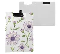 Sweet Osteospermum Porte-bloc pliable neutre horizontal et vertical avec couverture rigide Clipfolio Entrepreneur médical