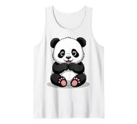 Sweet Panda, Ours de Dessin animé Kawaii, Style Amoureux des Animaux Débardeur