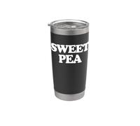 Sweet Pea - Slogan amusant sarcastique fantaisie surnom mignon Gobelet isotherme en acier inoxydable double paroi