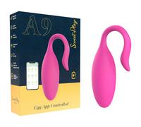 Sweet Play - œuf vibrant connecté - silicone rose