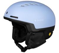Sweet Protection Daymaker MIPS Casque Bleu Placide SM | Casque de freeride à coque hybride de qualité supérieure avec couche de sécurité MIPS et voies de ventilation coulissantes