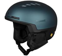Sweet Protection Daymaker MIPS Casque Bleu Sarcelle foncé ML | Casque de freeride à coque hybride de qualité supérieure avec couche de sécurité MIPS et voies de ventilation coulissantes