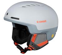 Sweet Protection Daymaker MIPS Casque Gris Platine ML | Casque de freeride à coque hybride de qualité supérieure avec couche de sécurité MIPS et voies de ventilation coulissantes