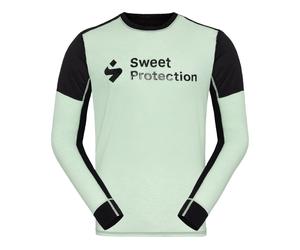 Sweet Protection Maillot Hunter Merino Hybrid LS bleue
