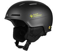 Sweet Protection Winder MIPS Casque Jr Mixte Jeunesse, Gris Ardoise/Fluo, XS