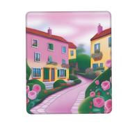 Sweet Romance Tapis de souris multicolore en caoutchouc épais 21,1 x 26,2 cm pour bureau, jeux, étude et bureau