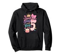 Sweet Sassy and Five 5th Birthday Girl Princess Kids Party Sweat à Capuche