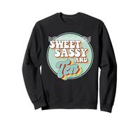 Sweet Sassy et 10 Ans, célébrant Leur 10e Anniversaire, Bday Girl Sweatshirt