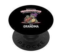 Sweet Saying Petite-Fille Turtle Family Grandma pour Femmes et Hommes PopSockets PopGrip Adhésif