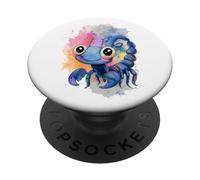 Sweet Scorpion Cartoon - Signes du Zodiaque PopSockets PopGrip Adhésif