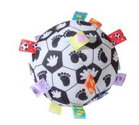 Sweet Sensory Ball Toy Looker Sensory Ball, jouet éducatif en peluche aux couleurs contrastées, explorer avec des étiquettes, la cloche dans une motricité fine jusqu'à