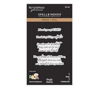 Sweet Sentiments Presse + plaque d'aluminium et matrice avec des histoires simples