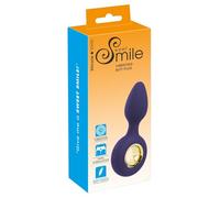 Sweet Smile Bouchage à bout de vibration Plugs anals Violet/Or 12.6 cm/1.5-3.5 cm