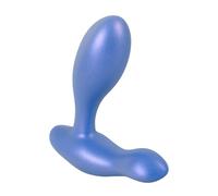 Sweet Smile Flexible Butt Plug Vibrateur Metallic Blue 11,5 cm