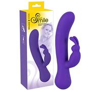 Sweet Smile Vibromasseur Rabbit Rechargeable, Violet, 19.3cm