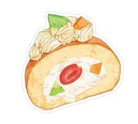 Sweet Station Series Sticker Note DESSERT CAKE Remarque Adhesive Stickier Pad Lovely Memos Bureau Bureau Sweet Station Series Simple Lovely Memos For School