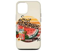 Sweet Summer Time Watermelon Graphic Style rétro Coque pour iPhone 12/12 Pro