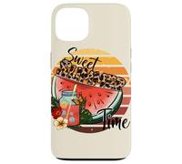Sweet Summer Time Watermelon Graphic Style rétro Coque pour iPhone 13