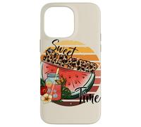 Sweet Summer Time Watermelon Graphic Style rétro Coque pour iPhone 14 Pro Max