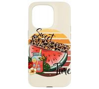 Sweet Summer Time Watermelon Graphic Style rétro Coque pour iPhone 15 Pro