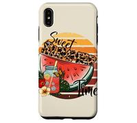 Sweet Summer Time Watermelon Graphic Style rétro Coque pour iPhone XS Max
