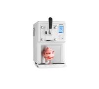 Sweet Sundae Machine à crème glacée , compresseur 1,5 litre , design inox - Blanc