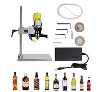 Sweet taize Kit de Coupe-Bouteilles électrique en Verre, Machine de découpe de Bouteilles 6000 TR/Min, Outil de découpe pour Bouteilles de Bricolage, pour la décoration de Bouteilles Rondes de Whisky