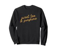Sweet Tea & Sunshine, écriture Minimaliste du sud-Ouest Sweatshirt