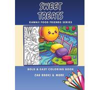 Sweet Treats: A Simple and Cute Desserts Activity Book for Toddlers and Kids Ages 4-10