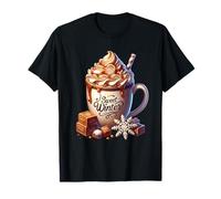 Sweet Winter Wonderland Decor for Women Toffee Hot Cocoa T-Shirt