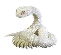 SWEETBIUTI Jouet Serpent à articulations Flexibles imprimé en 3D 12 Pouces Animaux imprimés en 3D Serpent avec veilleuse Jouets imprimés Arc-en-Ciel pour décoration de Bureau à Domicile