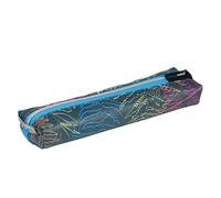 SWEETCOLOR Petite Trousse Scolaire | Idéal pour l'école, l'institut et l'université | Multicolore | Dimensions 5 x 9 x 3,5 cm, Multicolore, 5 X 9 X 3,5 cm, Trousse Scolaire