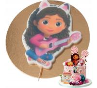 Sweetfanaberia| Figurine de gâteau Gabi Maison de Katis - 8,5 cm x 10 cm - Décoration faite main - comestible