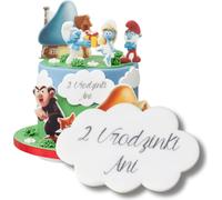 Sweetfanaberia | Tableau de décoration de gâteau, nom lettres écriture, modèle 11