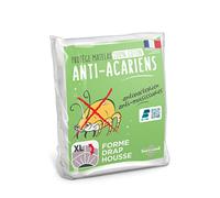 Sweethome | Protège Matelas Anti Acariens - 140x190/200 cm - Molleton 100% Coton - Doux et Confortable - Forme Drap Housse - Lavable en Machine