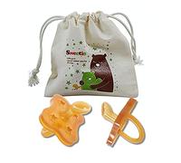 SWEETIE Sucette orthodontique en caoutchouc en forme d'étoile (12 à 18 tailles)