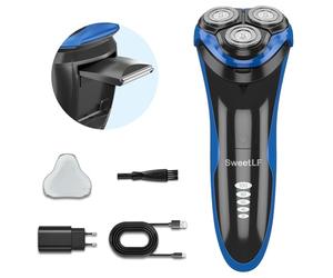 SweetLF Rasoir Electrique Homme Rechargeable-7105 FR+CAblue shave rnet replacement for sws7105 shaver (bleu-noir)