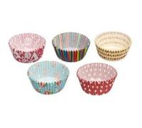 KitchenCraft – Moules à muffins en papier Sweetly Does It, motifs assortis, lot de 250