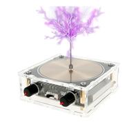 Sweetness Bobine de test de musique Bluetooth, arc foudre artificiel, bobine Tesla, plasma d'arc, générateur de distance d'étincelles tactile, bobine Tesla, durable, facile à installer, prise