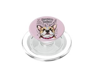 Sweetness in Snorts Bouledogue français ronflement Chien endormi PopSockets PopGrip pour MagSafe