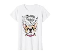 Sweetness in Snorts Bouledogue français ronflement Chien endormi T-Shirt Graphique avec Valeur