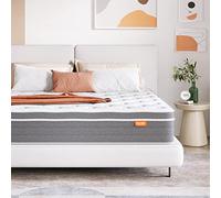 Sweetnight Matelas 180x200 cm Mémoire de Forme en Gel, Ressorts Ensachés, Épaisseur 20 cm, Mousse à Mémoire, Parfait Soutien Confortable et Durable, Island