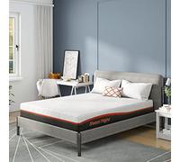 Sweetnight Matelas 90x190 cm, Matelas 90x190 Mousse à Mémoire de Forme en Gel, Matelas Ressorts Ensachés Épaisseur 25 cm Déhoussable, Parfait Soutien Confortable et Durable, Whisper
